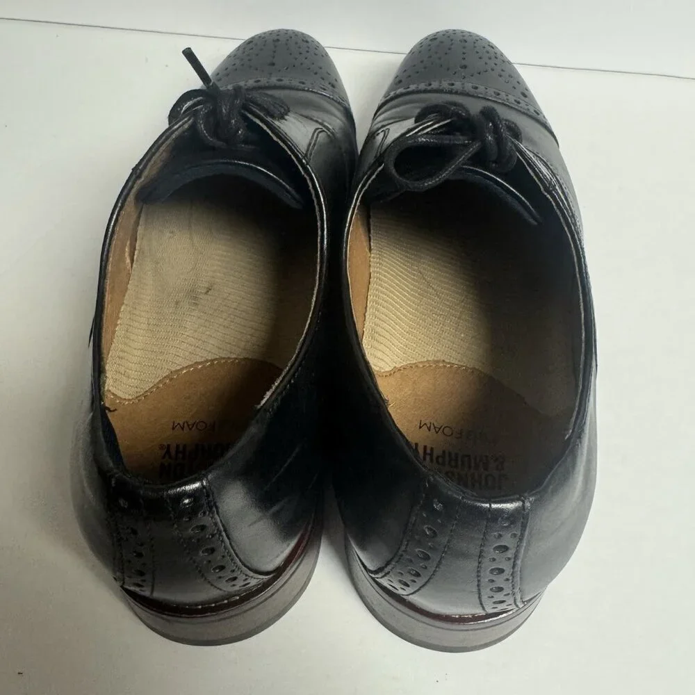 Johnston & Murphy Men's Conard 2.0 Oxford Black Size 10.5W